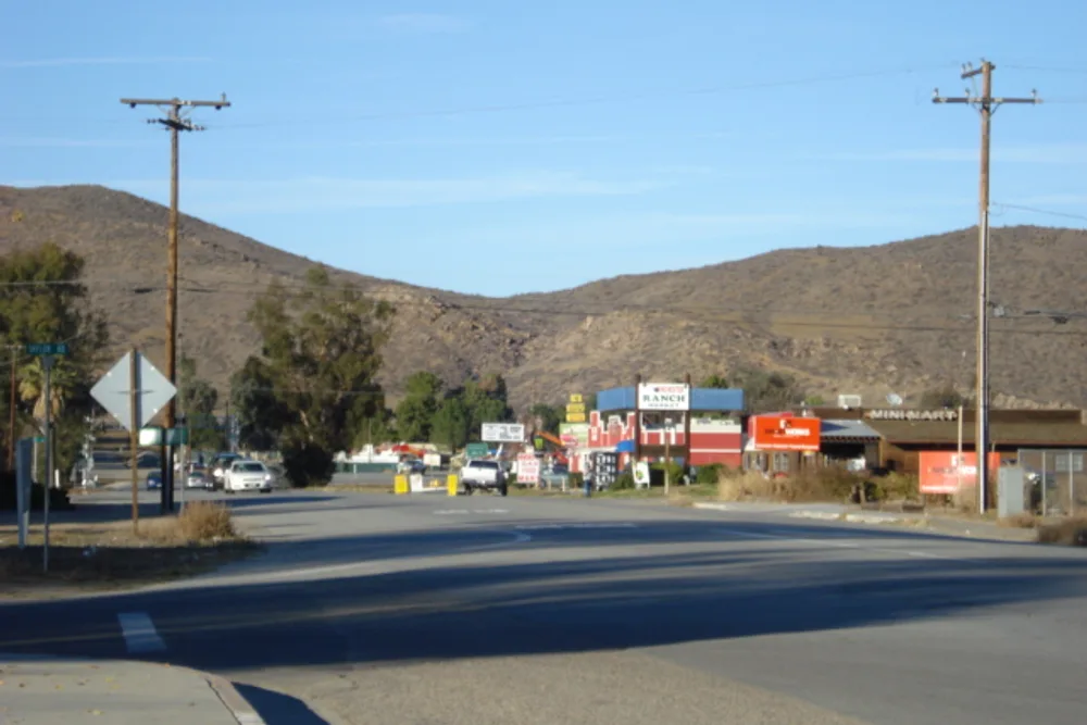Winchester, California looking north across the valley
